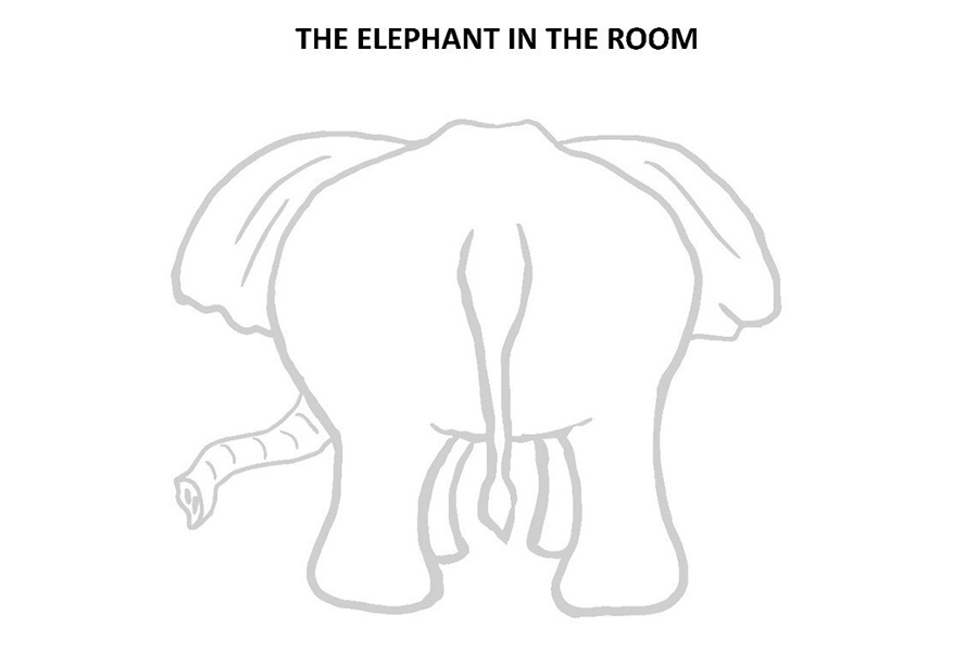 high conflict high respect elephant in the room